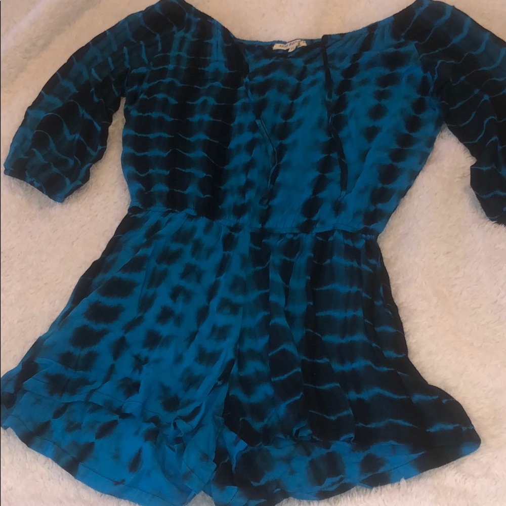 Miss Behave Girls Tie-Dye Romper